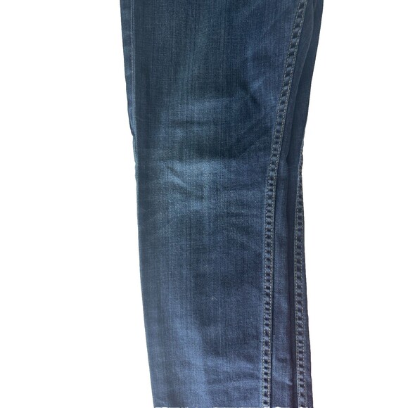 Hudson Jeans Men 31x30 Blake Slim Straight Cotton Blue Zip Fly - Picture 11 of 11